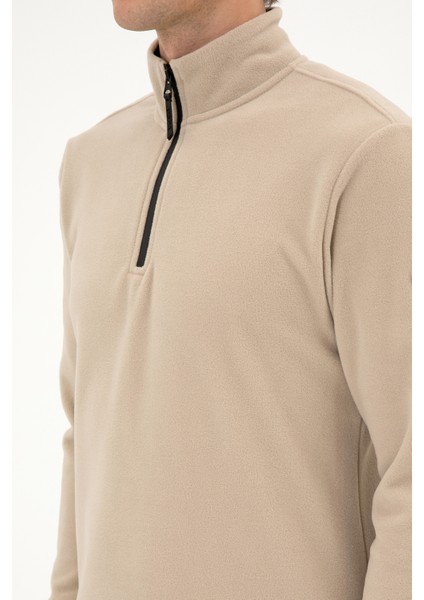 Erkek Koyu Bej Sweatshirt 50313777-VR088