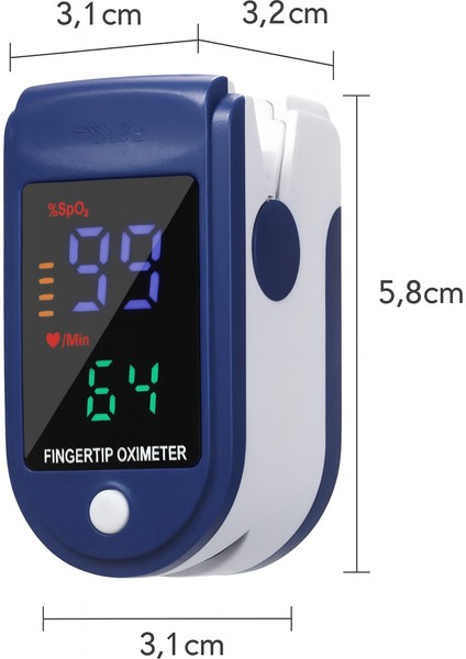 Oxyra Parmak Tipi Oksimetre Kan Oksijen Nabız Ölçer fırsatları
