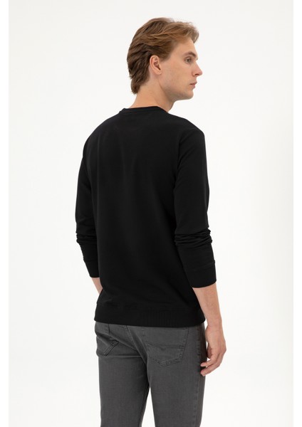 Erkek Siyah Sweatshirt 50313801-VR046 indirimleri