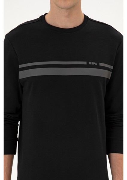 Erkek Siyah Sweatshirt 50313801-VR046