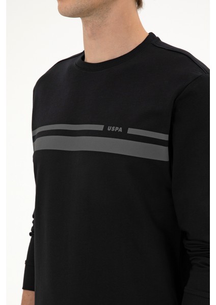 Erkek Siyah Sweatshirt 50313801-VR046