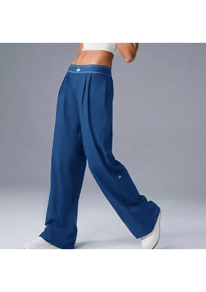 Rahat Kalıp Jogger Pantolon-Mavi
