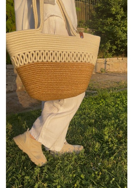 Malvidas Handmade Hasır Omuz Çantası fırsatları