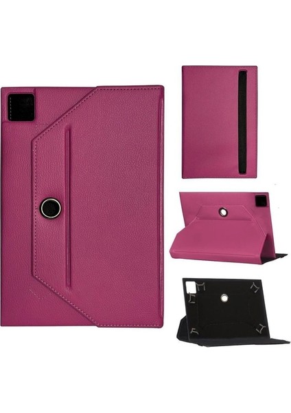 Huawei Matepad Air DBY2-L09 Universal Standlı Tablet Kılıfı Pembe