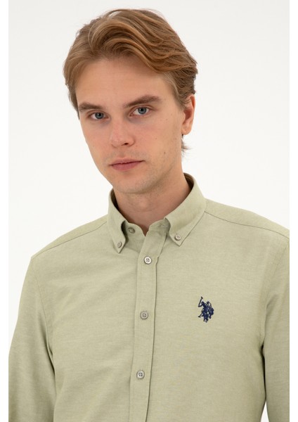 Erkek Açık Haki Gömlek Basic 50316723-VR183 fiyatları