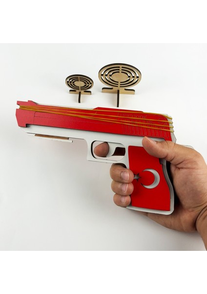 Lastik Atan Ahşap Tabanca – Eğlenceli Hedef Oyunu ve Yarışma Seti, Hedef Oyunu, Lastik Atan Ahşap Oyuncak Tabanca ve Hedef Seti – Çocuklar ve Yetişkinler Için Eğlenceli Atış Oyunu modelleri