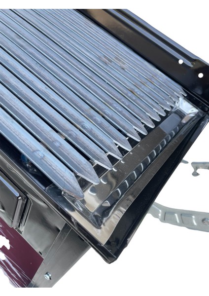 Acn Kömürlü Mangal 35 x 60 cm Kalın 3 mm Lama Izgaralı fiyatları