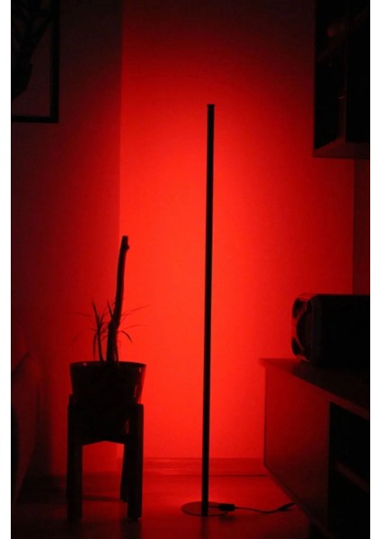 2 Adet Dekoratif Köşe LED Lambader -Led Lamba Işık Sistemi - Full Rgb 256 Renk fırsatları