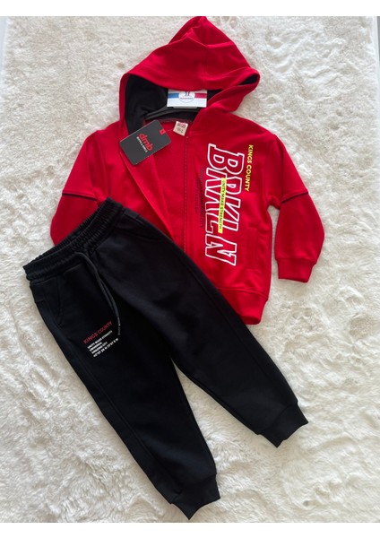 Kings County Fermuarlı Kapşonlu Ikili Takım