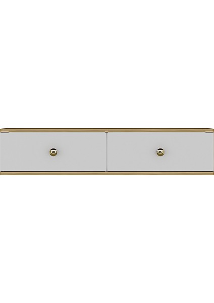 TDA1202DB- Zuzu Duvara Montaj Tv Stand 120CM Safirmeşe-Beyaz fırsatları