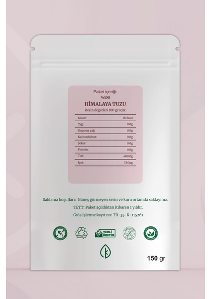 Himalaya Tuzu 150GR fiyatları