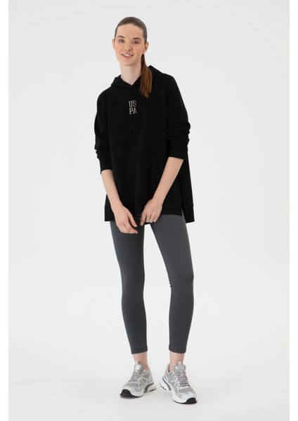 Kadın Siyah Sweatshirt 50313611-VR046 fırsatları