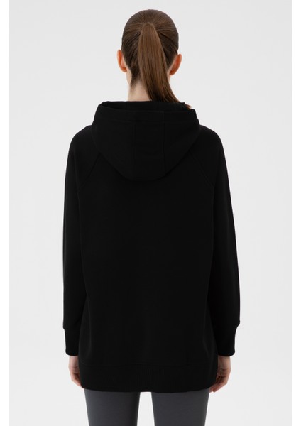 Kadın Siyah Sweatshirt 50313611-VR046 indirimleri