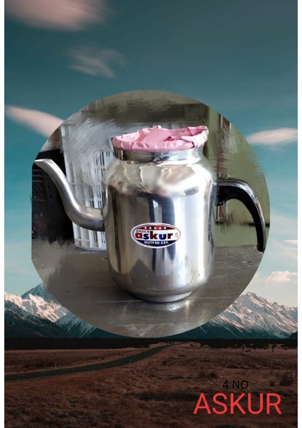 Aluminyum Kahveci Çaydanlık No 5