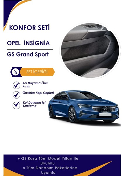 Opel Insignia Gs Grand Sport (B) Konfor Seti