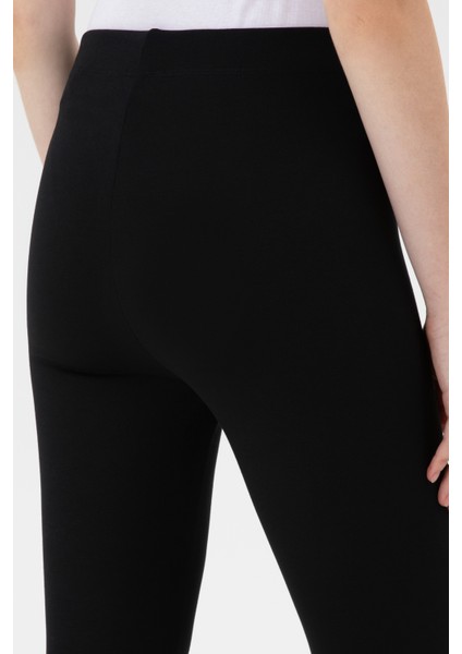 Kadın Siyah Tayt 50314365-VR046