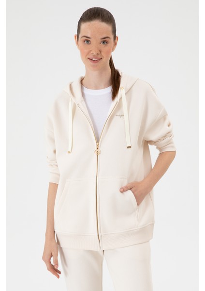 Kadın Krem Sweatshirt 50314130-VR071