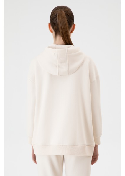 Kadın Krem Sweatshirt 50314130-VR071 indirimleri