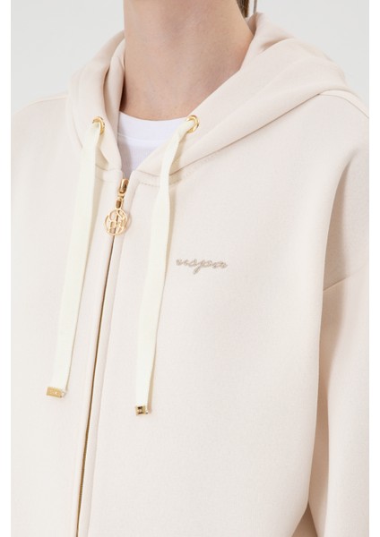 Kadın Krem Sweatshirt 50314130-VR071