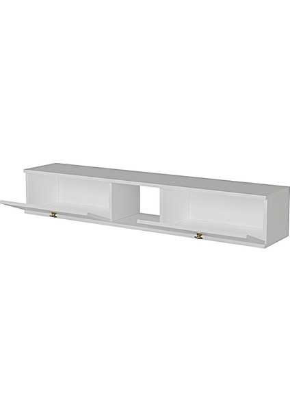 TDA1501B- Zuzu Duvara Montaj Tv Stand 150CM Beyaz indirimleri