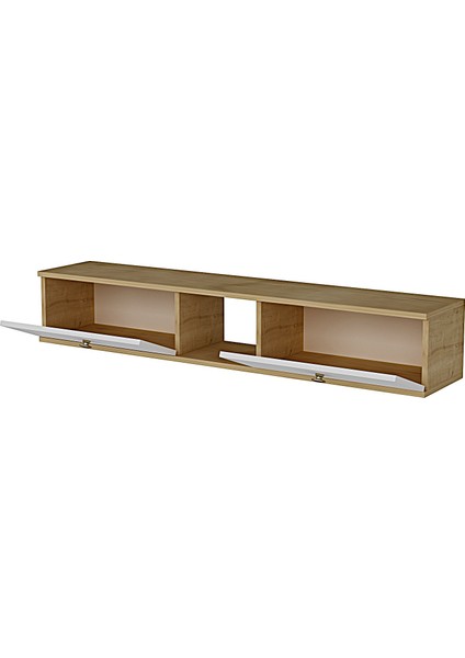 TDA1501DB- Zuzu Duvara Montaj Tv Stand 150CM Safirmeşe- Beyaz indirimleri