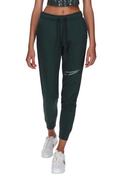 Sportswear Club Fleece Shine Kadın Yeşil Eşofman Altı indirimleri