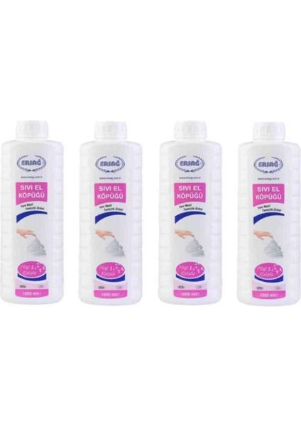 Aparatlı Sıvı El Köpüğü 1000 ml X4 Adet
