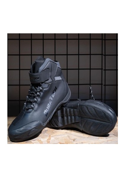 23 Mılano Siyah Füme 4 Mevsim Motosiklet Botu