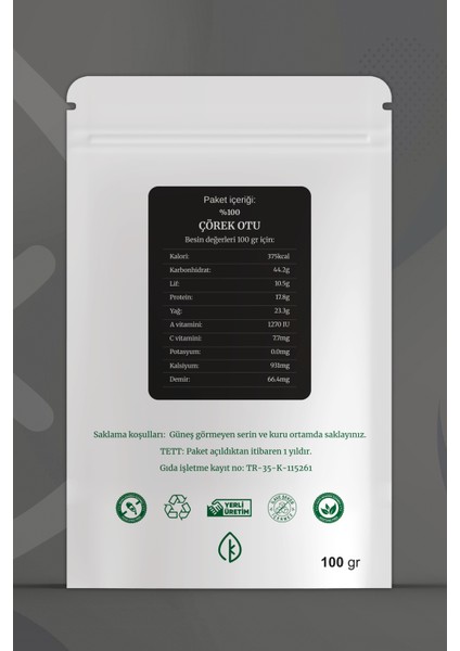 Çörek Otu 100 gr fiyatları