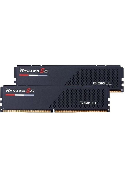 Gskıll 32GB (2x 16GB) Ddr5 6000MHZ CL30 Dual Kıt Pc Ram Rıpjaws S5 F5-6000J3040F16GX2-RS5K