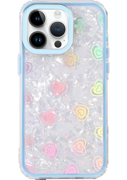 Bfs Apple iPhone 16 Lumi Desenli Kapak - Açık Mavi modelleri
