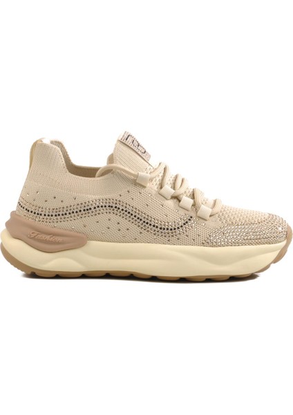 Bej Triko Kadın Sneaker 25Y310-4 Z modelleri