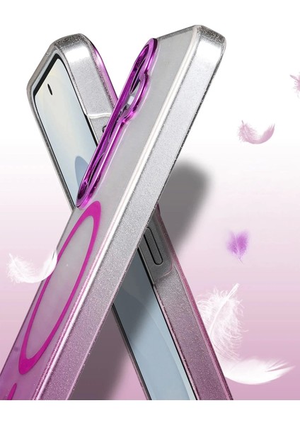 Bfs Samsung Galaxy S24 Fe Glossy Magsafe Kapak - Pembe modelleri