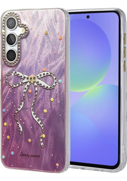 Bfs Samsung Galaxy A36 Kılıf Blade Aynalı Desenli Kapak - Desen 1