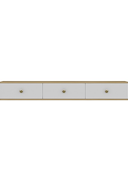 TDA1801DB- Zuzu Duvara Montaj Tv Stand 180CM Safirmeşe- Beyaz indirimleri