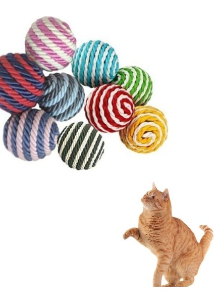 Ip Sarma Renkli Kedi Oyun Topu 3'lü Oyun Paket Kedi Oyuncağı Renkli Kedi Oyun Topu Kedi Oyuncağı modelleri