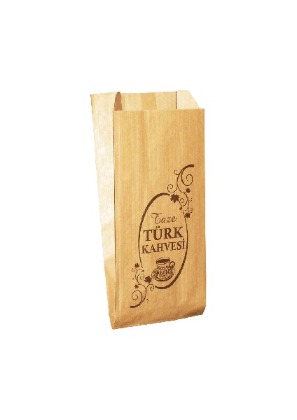 Düz Tabanlı Kahve Kese Kağıdı (100 Gr)