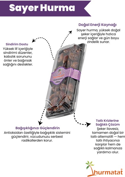 Sayer Hurma 300 Gr fiyatları