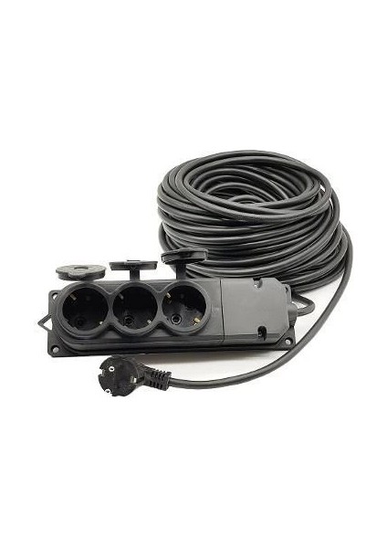 Topart 01559 30 Metre Grup Prizli Uzatma 3x1,5 Kablo