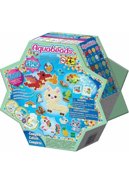 Bfs 31601 Aquabeads Starbead Başlangıç Seti 1000 Parça Boncuk +4 Yaş