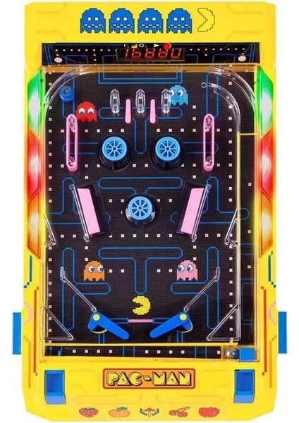 Bfs Sesli ve Işıklı Pac-Man Arcade Masaüstü Pinball
