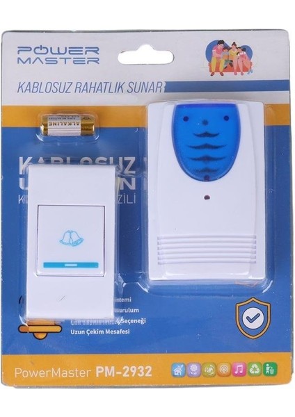 PM-2932 Kablosuz Uzaktan Kumandalı Kapı Zili fiyatları
