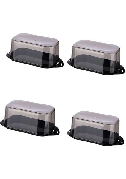 Bfs Kilitli Plastik Kapaklı Kahvaltılık Tereyağlık Peynirlik Erzak Saklama Kabı AP-9428