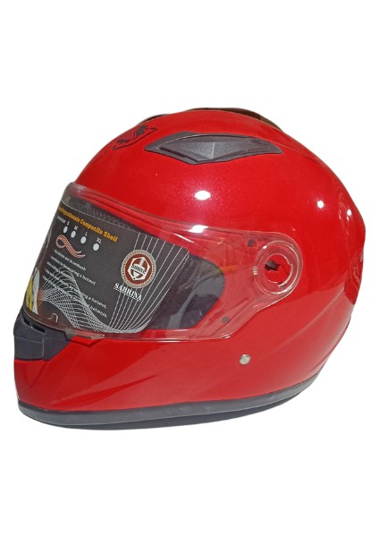 Full Face Kask Kırmızı