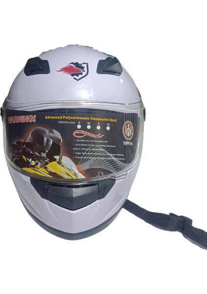 Full Face Kask Beyaz modelleri