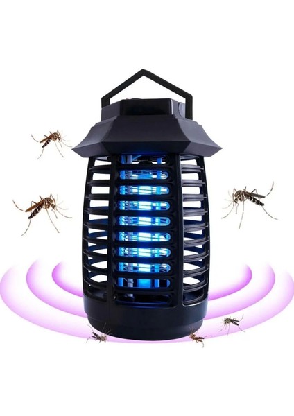 Bfs Tutma ve Asma Saplı Ledli Sinek Makinası 2W Sinek Öldürücü Uv Mor Işıklı Aparat