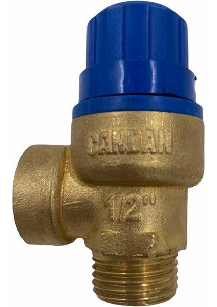 Candan 1/2 Mebranlı Erkek Emniyet Ventili 6 Bar
