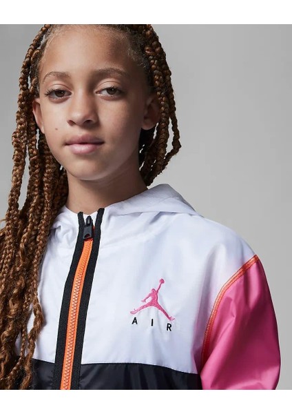 Jordan Color Block Windbreaker Çocuk Renkli Rüzgarlık fiyatları