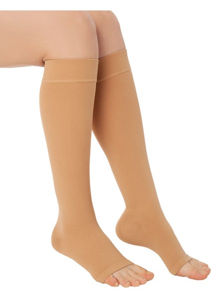 912 Diz Altı Varis Çorabı (Açık Burun) fiyatları