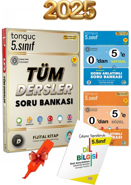 5. Sınıf Tüm Dersler Soru Bankası + Konu Anlatımı Seti 2026